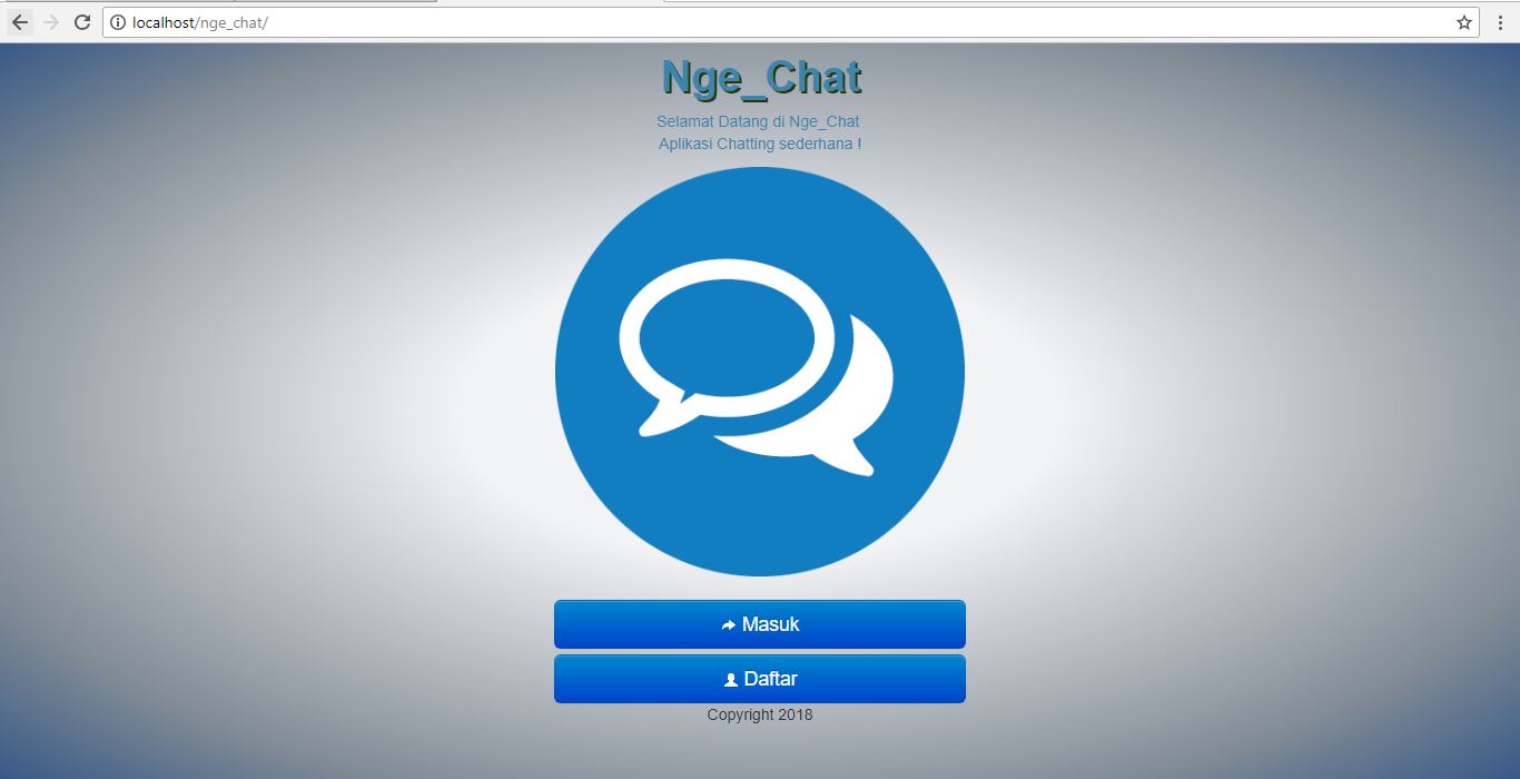 Aplikasi Chat Simple Sederhana Php Mysql
