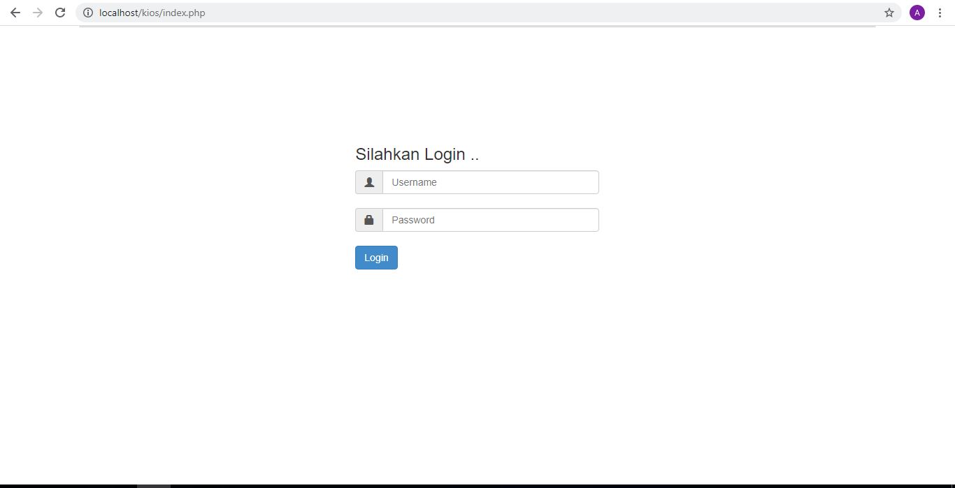 Aplikasi Penjualan Php & MySQL