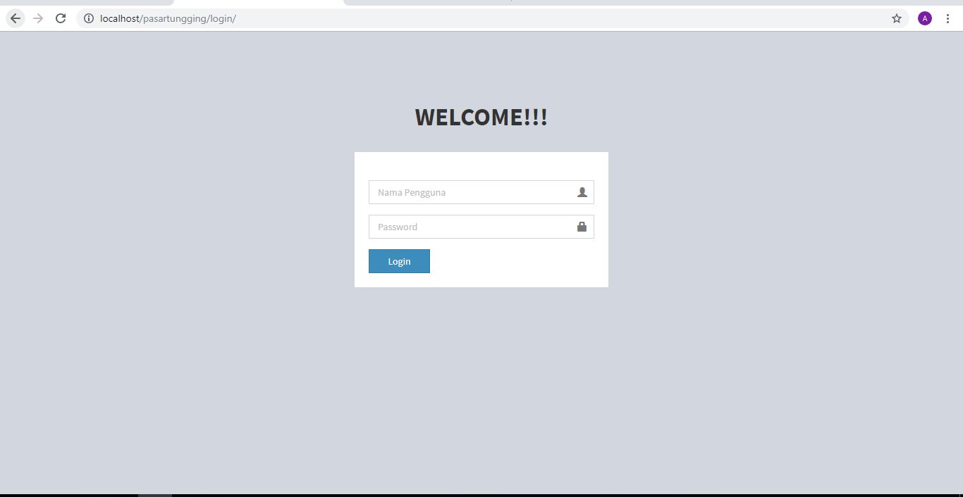 Aplikasi Toko Online Codeigniter Sederhana Web